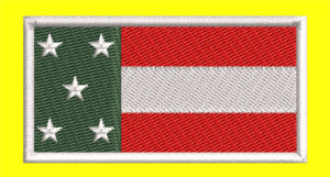 YUCATAN FLAG EMBROIDERY DESIGN YUCATAN STARS FLAG EMBROIDERY DESIGN REPUBLIC OF YUCATAN EMBROIDERY DESIGN MACHINE EMBROIDERY FILE