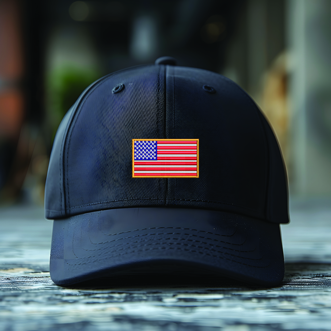 AMERICAN FLAG FULL COLOR EMBROIDERY DESIGN FULL COLOR USA FLAG EMBROIDERY DESIGN YELLOW BORDER US FLAG EMBROIDERY DESIGN MACHINE EMBROIDERY FILE