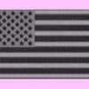 BLACK FLAG EMBROIDERY DESIGN BLACK AMERICAN FLAG EMBROIDERY DESIGN GREY BLACK FILL FLAG EMBROIDERY DESIGN MACHINE EMBROIDERY FILE