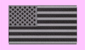 BLACK FLAG EMBROIDERY DESIGN BLACK AMERICAN FLAG EMBROIDERY DESIGN GREY BLACK FILL FLAG EMBROIDERY DESIGN MACHINE EMBROIDERY FILE