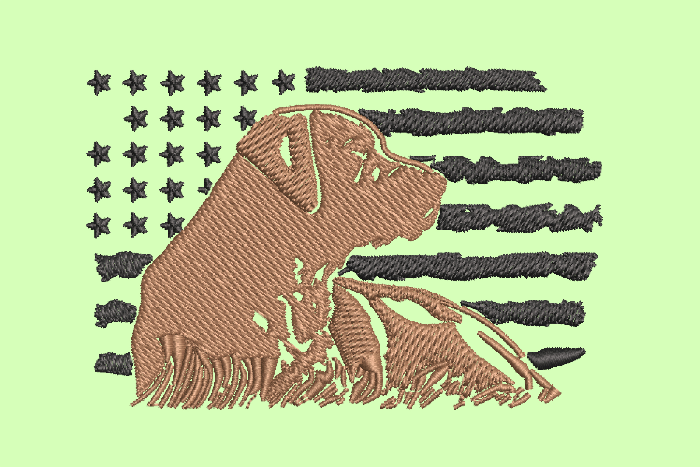 DOG AND FLAG EMBROIDERY DESIGN USA FLAG WITH DOG EMBROIDERY DESIGN BLACK FLAG DOG EMBROIDERY DESIGN MACHINE EMBROIDERY FILE