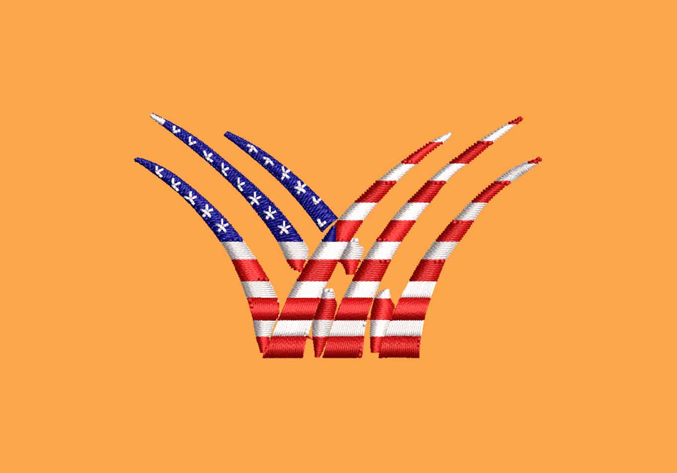 PAWLEYS FLAG PLANT ICON EMBROIDERY DESIGN PAWLEYS USA FLAG EMBROIDERY DESIGN PLANT ICON USA FLAG EMBROIDERY DESIGN MACHINE EMBROIDERY FILE