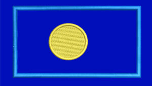 PALAU FLAG EMBROIDERY DESIGN PALAU CIRCLE FLAG EMBROIDERY DESIGN UNFILLED BORDER FLAG EMBROIDERY DESIGN MACHINE EMBROIDERY FILE