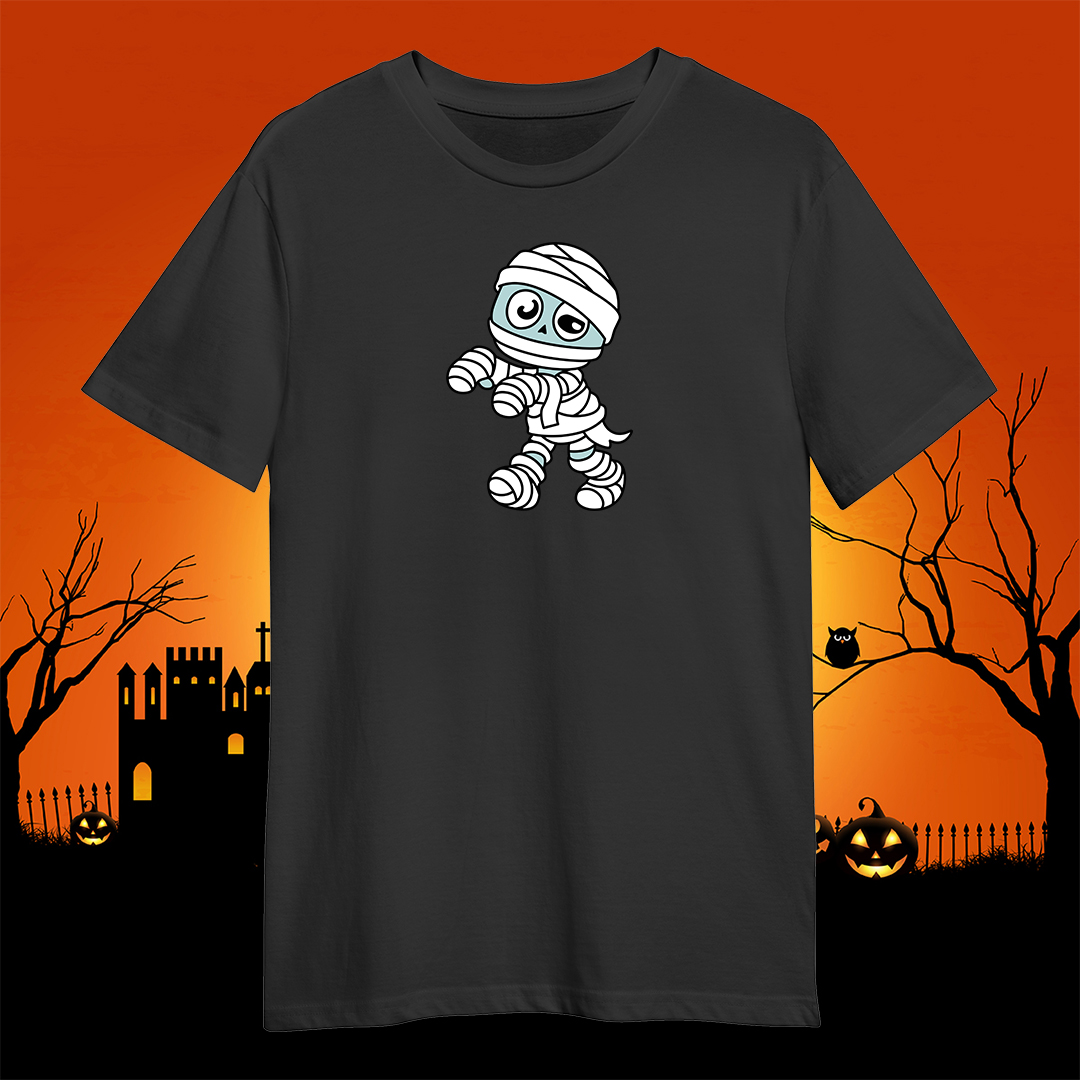 Cute Halloween Mummy Vector SVG Cute Halloween Mummy