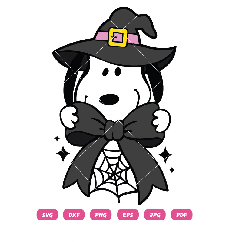 Snoopy Coquette Halloween