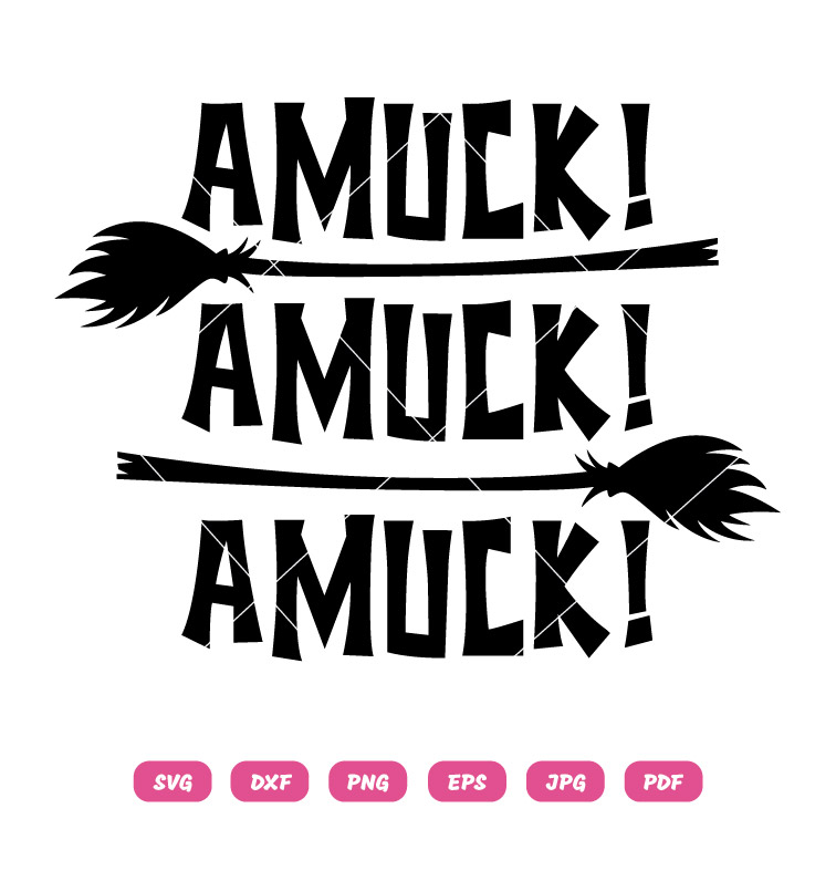 Ammuck SVG Halloween SVG