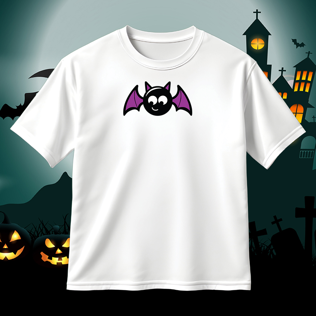Cute Baby Bat SVG PNG Halloween Clipart for Cricut T-Shirt & Kids Crafts