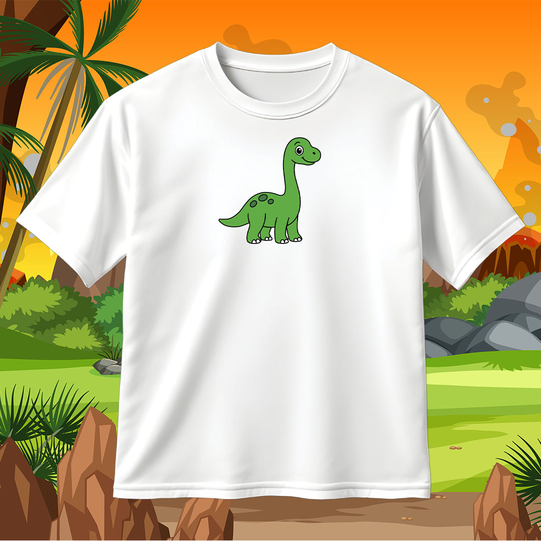 Cute Brachiosaurus Dinosaur SVG PNG Cut File for Cricut & Silhouette