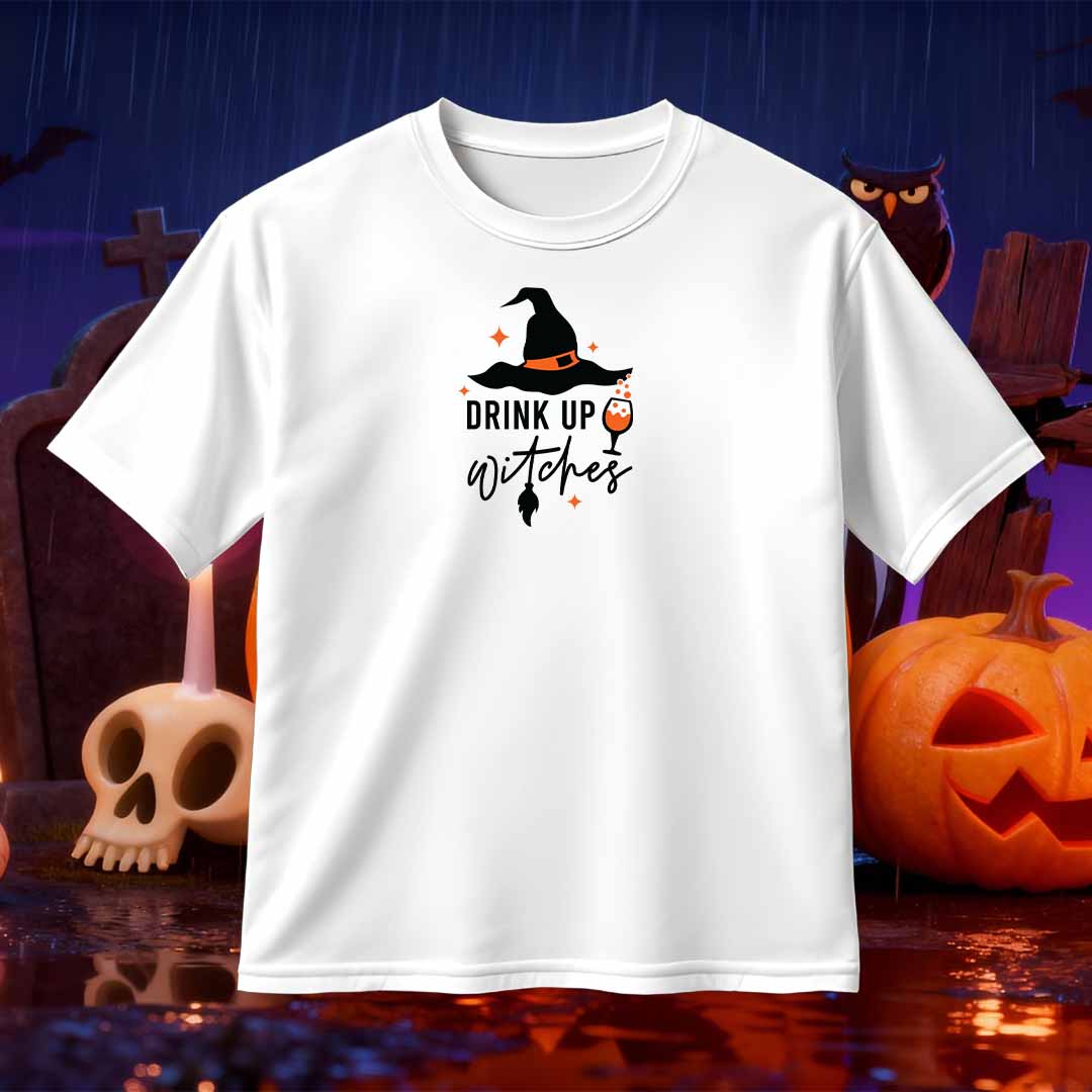 Drink Up Witches SVG PNG Clipart Halloween Party T-Shirt Design