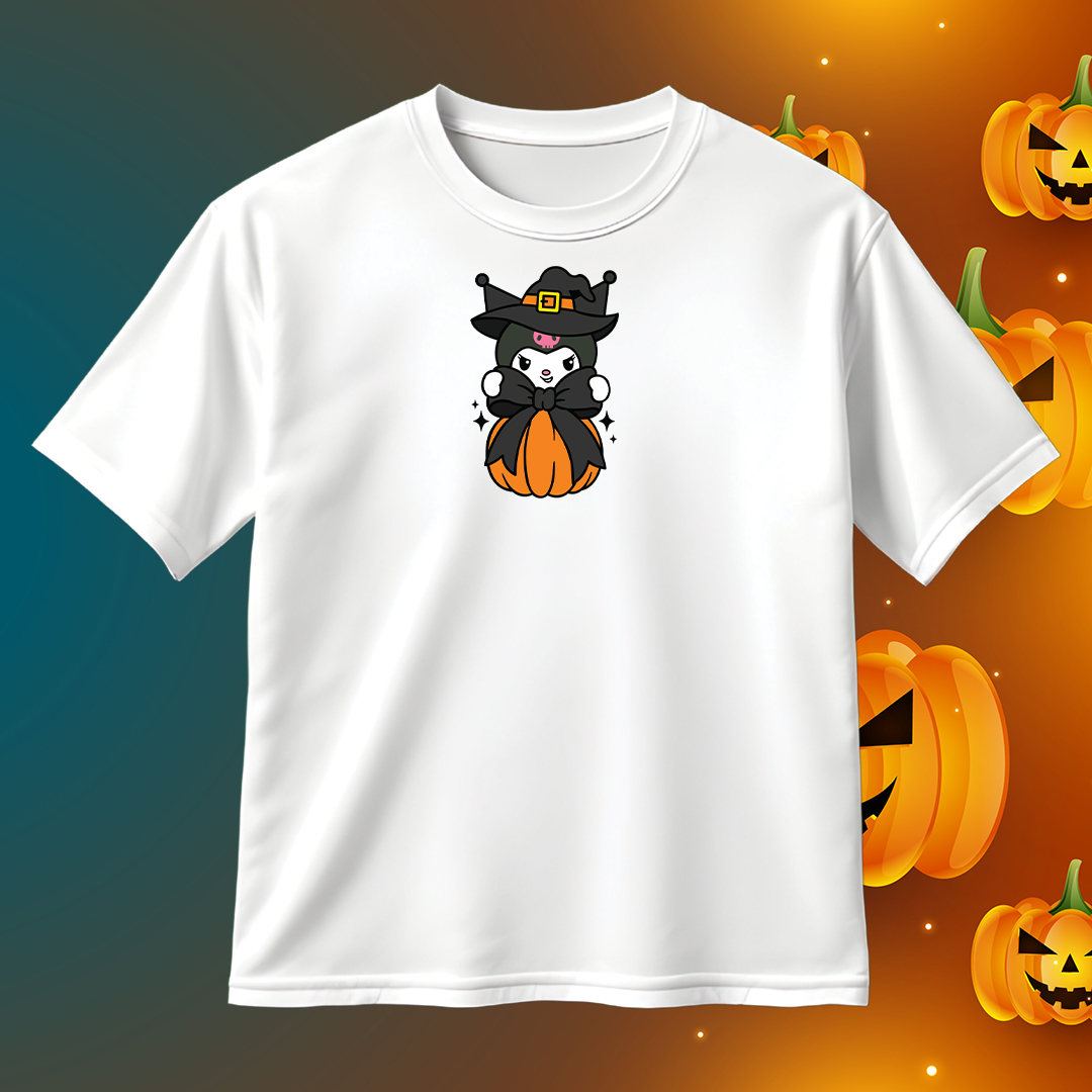 Kuromi Witch Coquette Halloween Pumpkin SVG