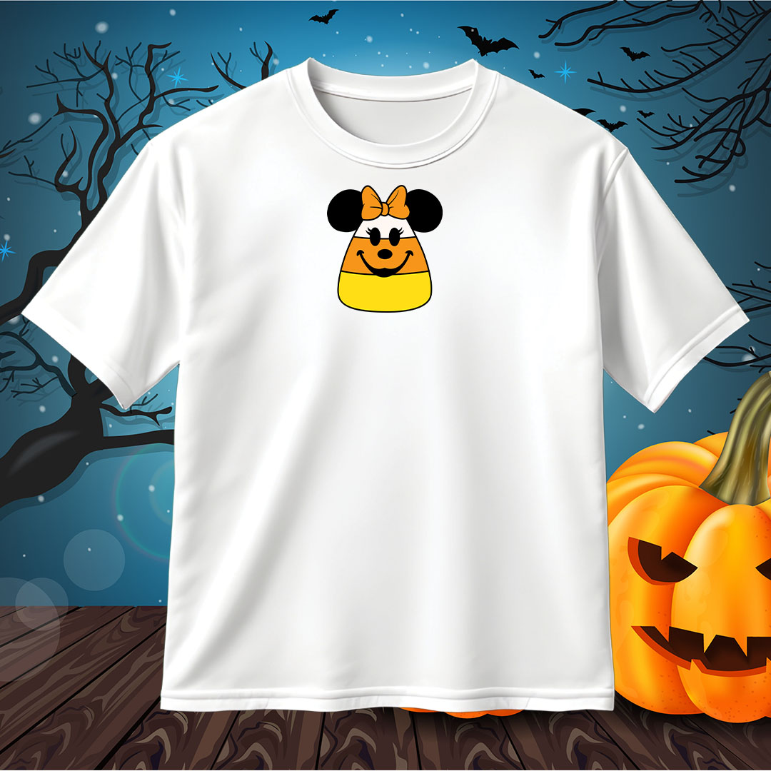 Minnie Mouse Candy Corn SVG Halloween SVG