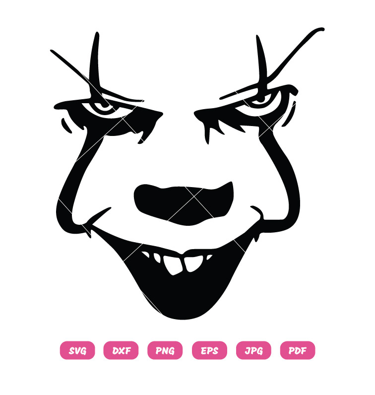 Pennywise SVG Halloween SVG