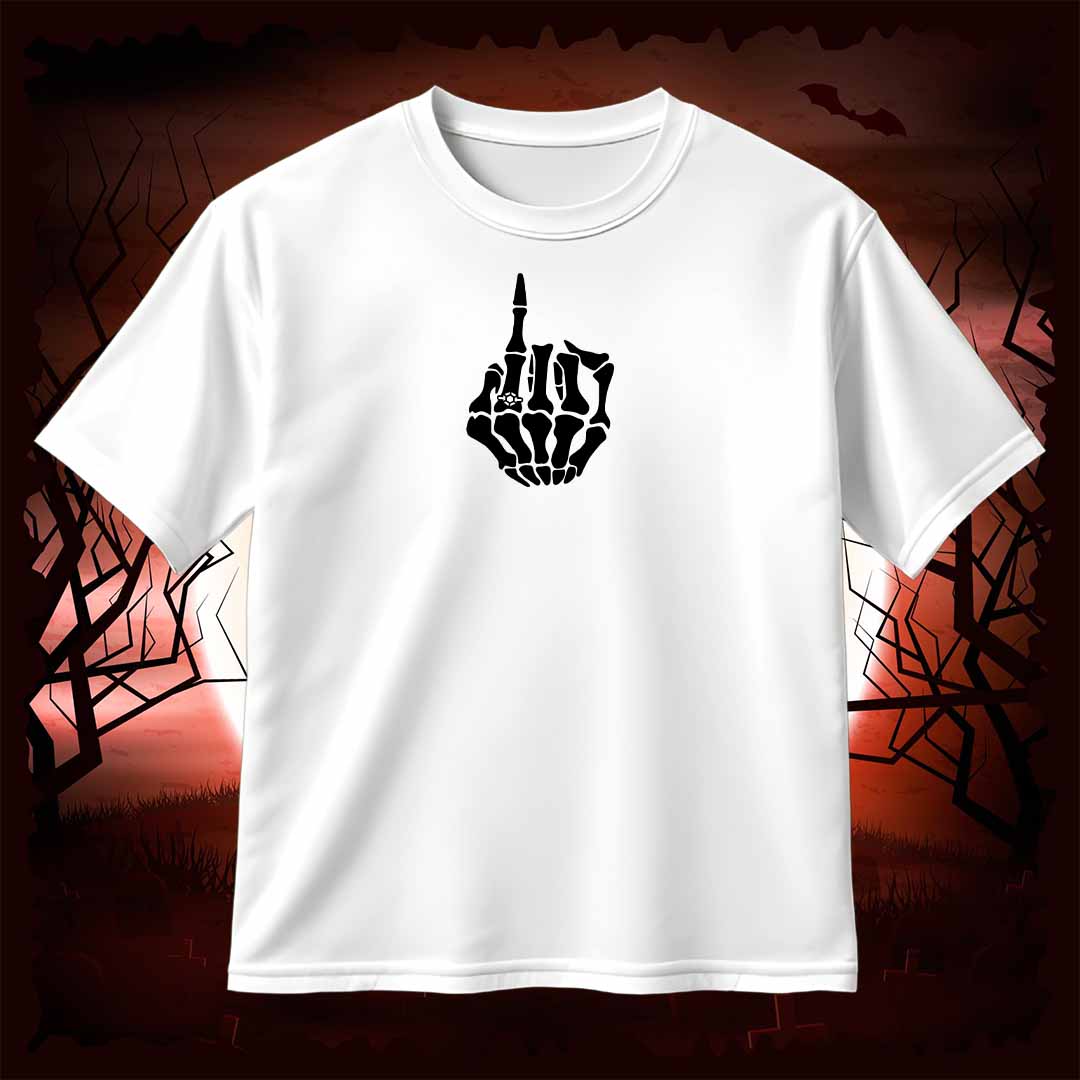Skeleton Bride Finger SVG