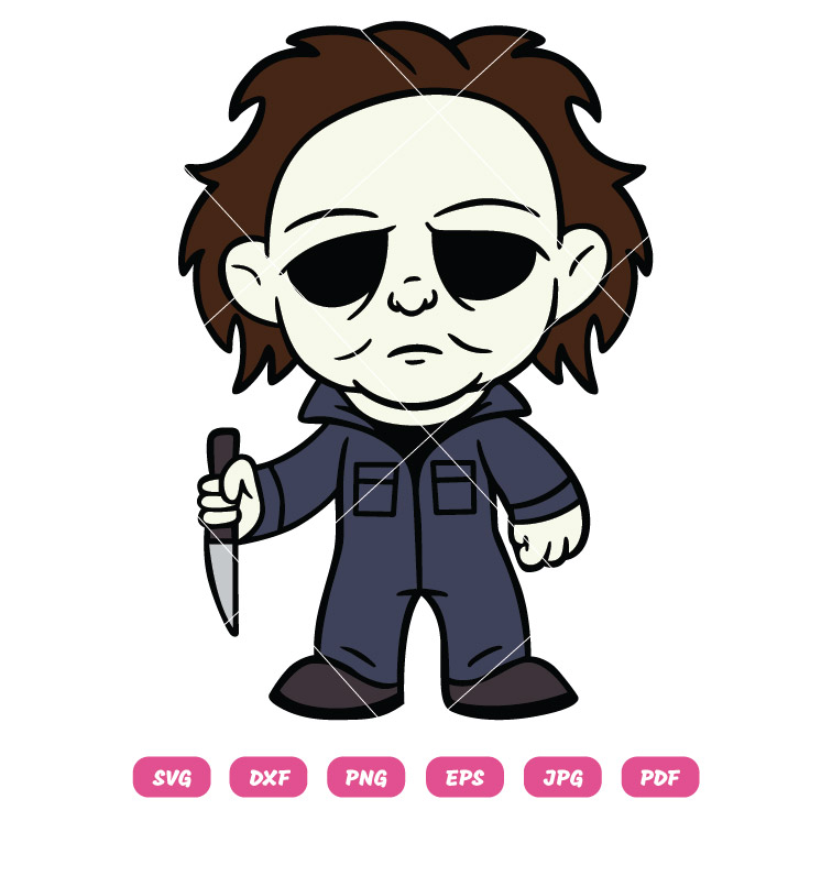 Baby Michael Myers SVG Halloween SVG