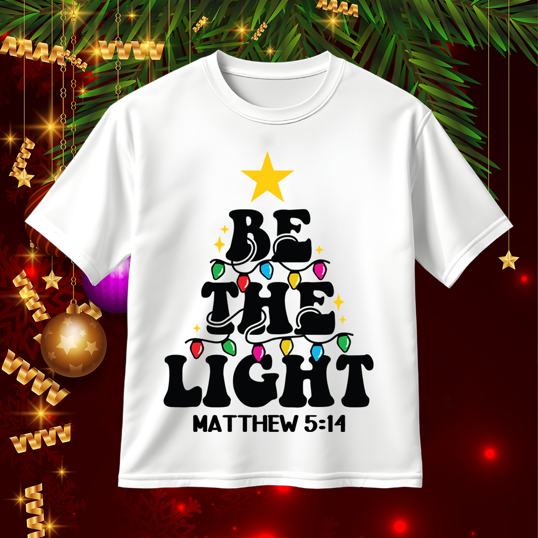 Be The Light Matthew 514 SVG Christmas SVG