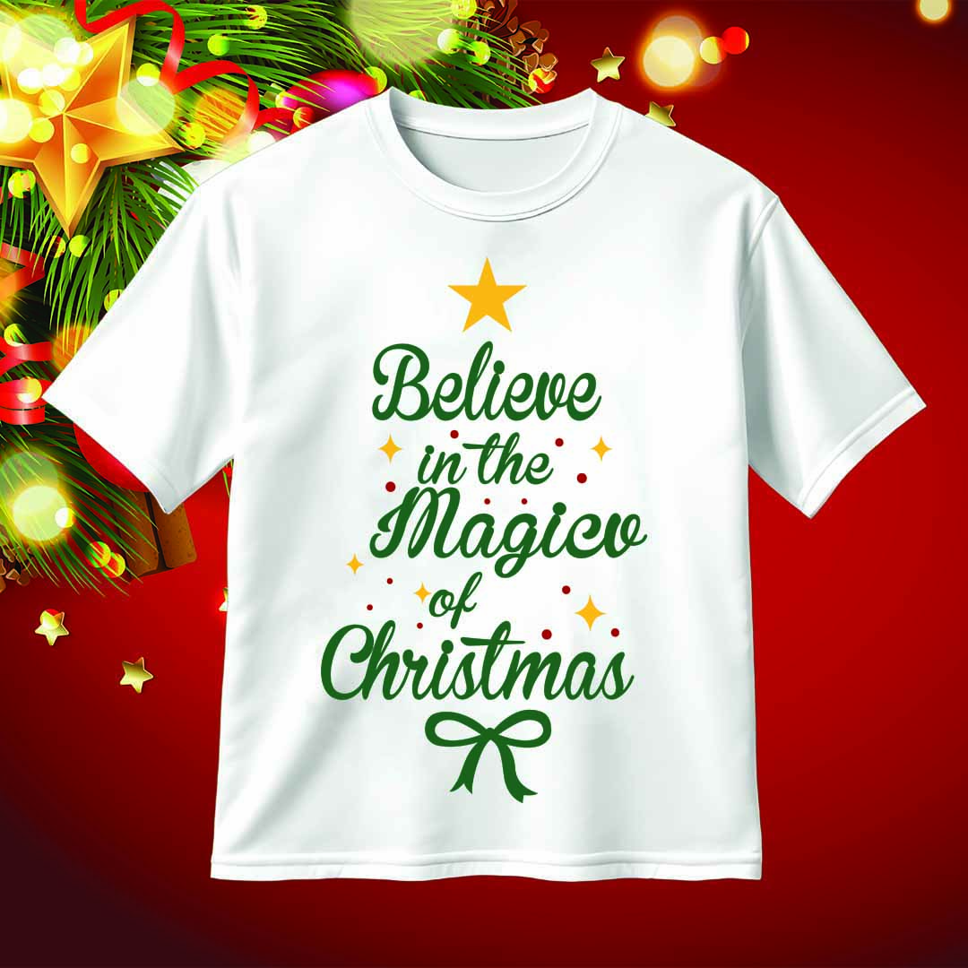 Believe in the Magic Of Christmas SVG Christmas Tree