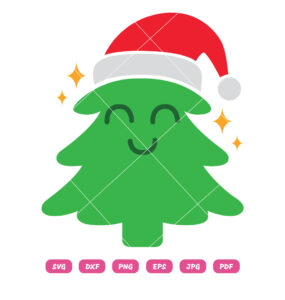 Cute Christmas Tree SVG