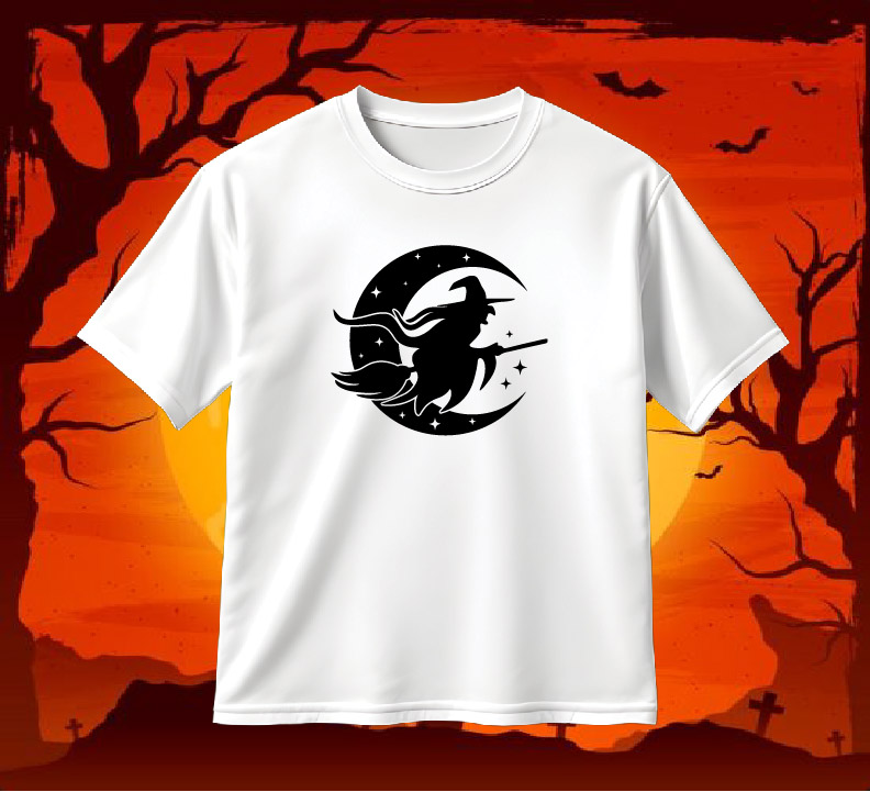 Flying Witch SVG Halloween