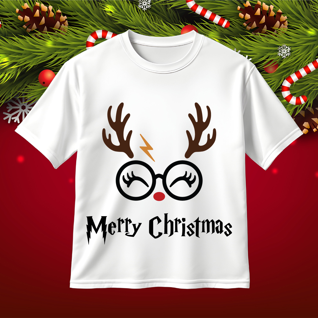 Girl Reindeer Face SVG Harry Potter Christmas SVG