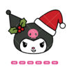 Kuromi Santa Hat SVG Christmas SVG