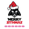 Merry Sithmas SVG Darth Vader Santa Hat SVG Star Wars Christmas SVG