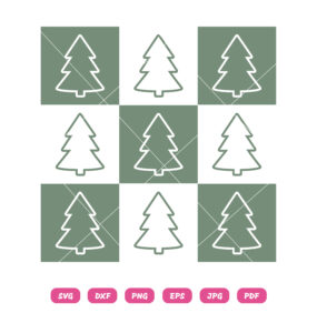 Retro Christmas Tree