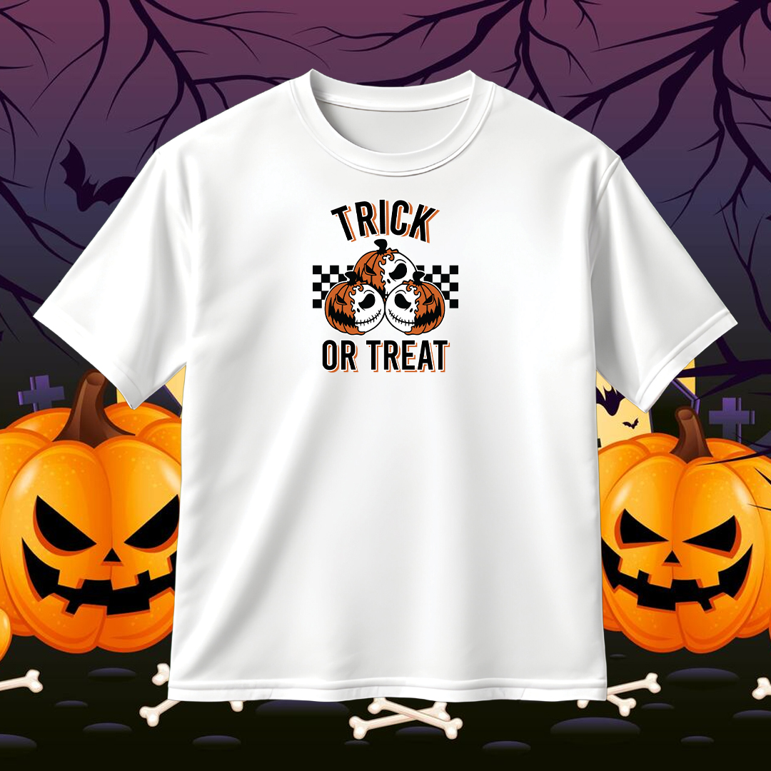Retro Trick or Treat SVG Pumpkin Jack Kellington SVG Halloween SVG