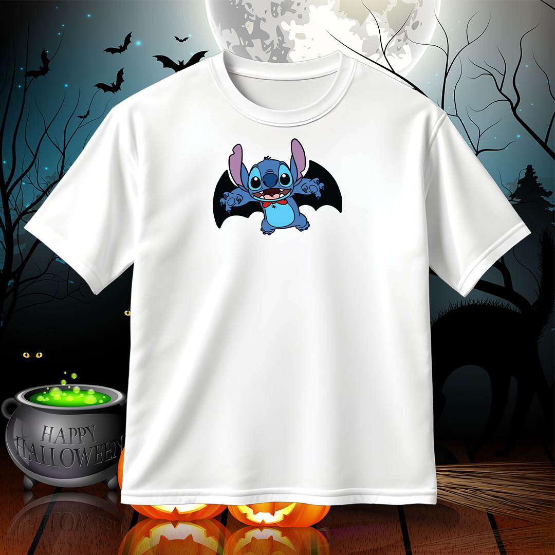 Stitch Vampire Bat SVG Halloween SVG