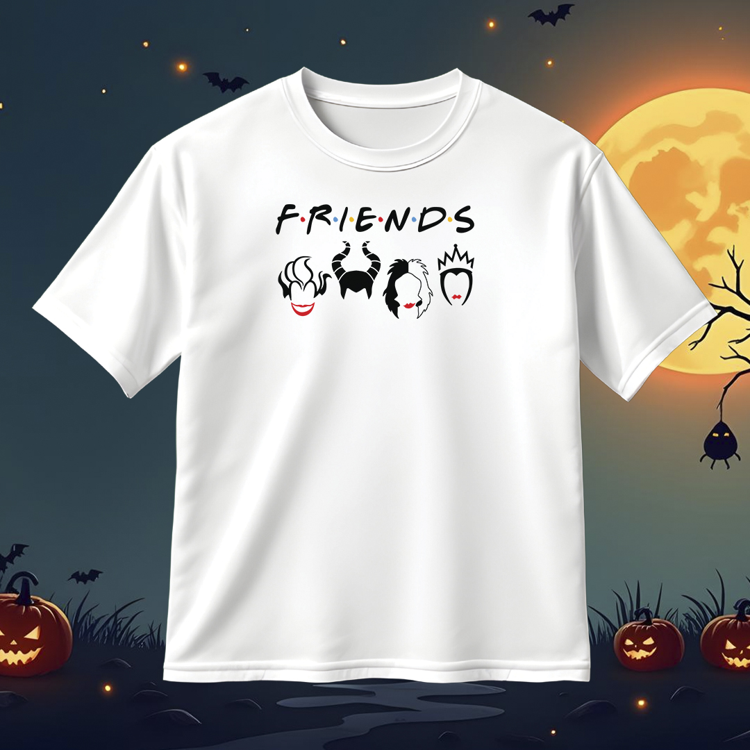 Villians Friends SVG Halloween SVG