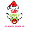 Baby Grinch SVG PNG Christmas Cut File for Cricut Silhouette