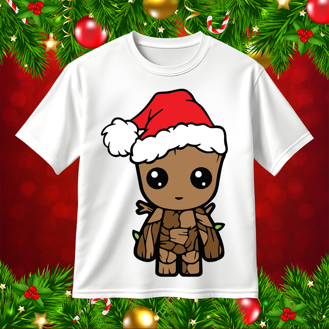 Baby Groot Santa SVG Christmas SVG