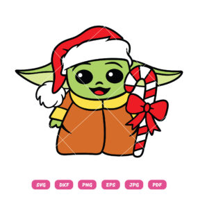 Baby Yoda SVG Christmas
