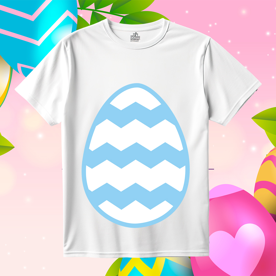 Blue Easter Egg SVG