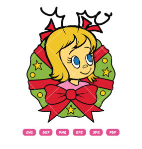 Cindy Lou Who SVG Cindy Lou Who