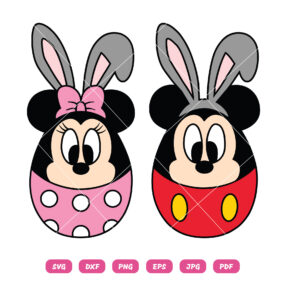 Easter Egg Minnie & Mickey