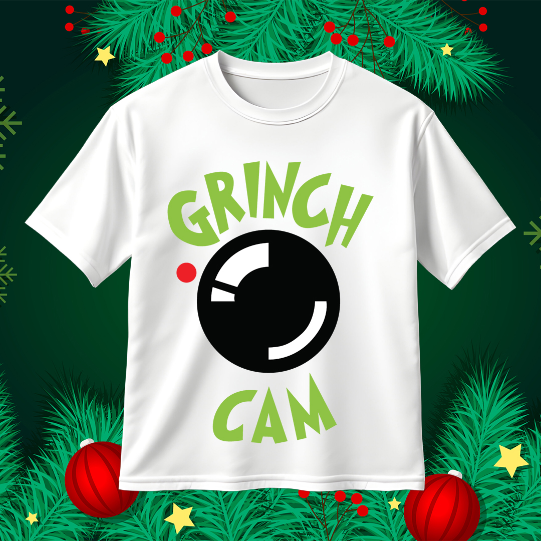 Grinch Cam SVG PNG Christmas Cut File