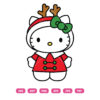 Hello Kitty Christmas Reindeer