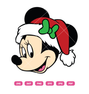 MINNIE CHRISTMAS SVG