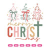 Merry Christmas SVG PNG Religious Christmas Tree