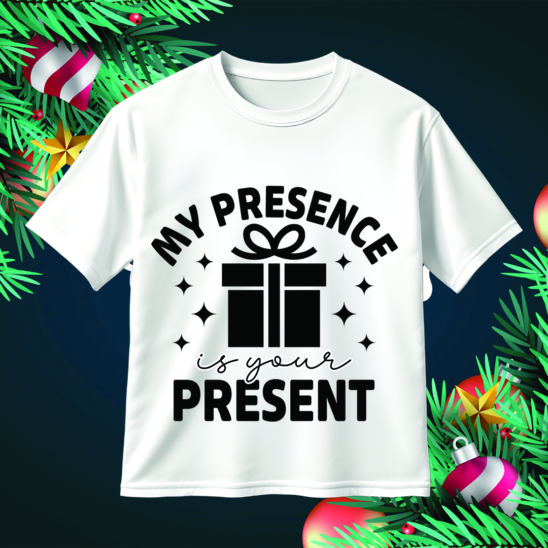 My Presence Is Your Present SVG Christmas SVG