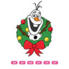 Olaf Christmas Wreath