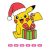 Pikachu Santa SVG Christmas
