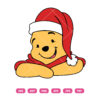 Pooh Santa SVG Winnie The Pooh SVG Christmas SVG