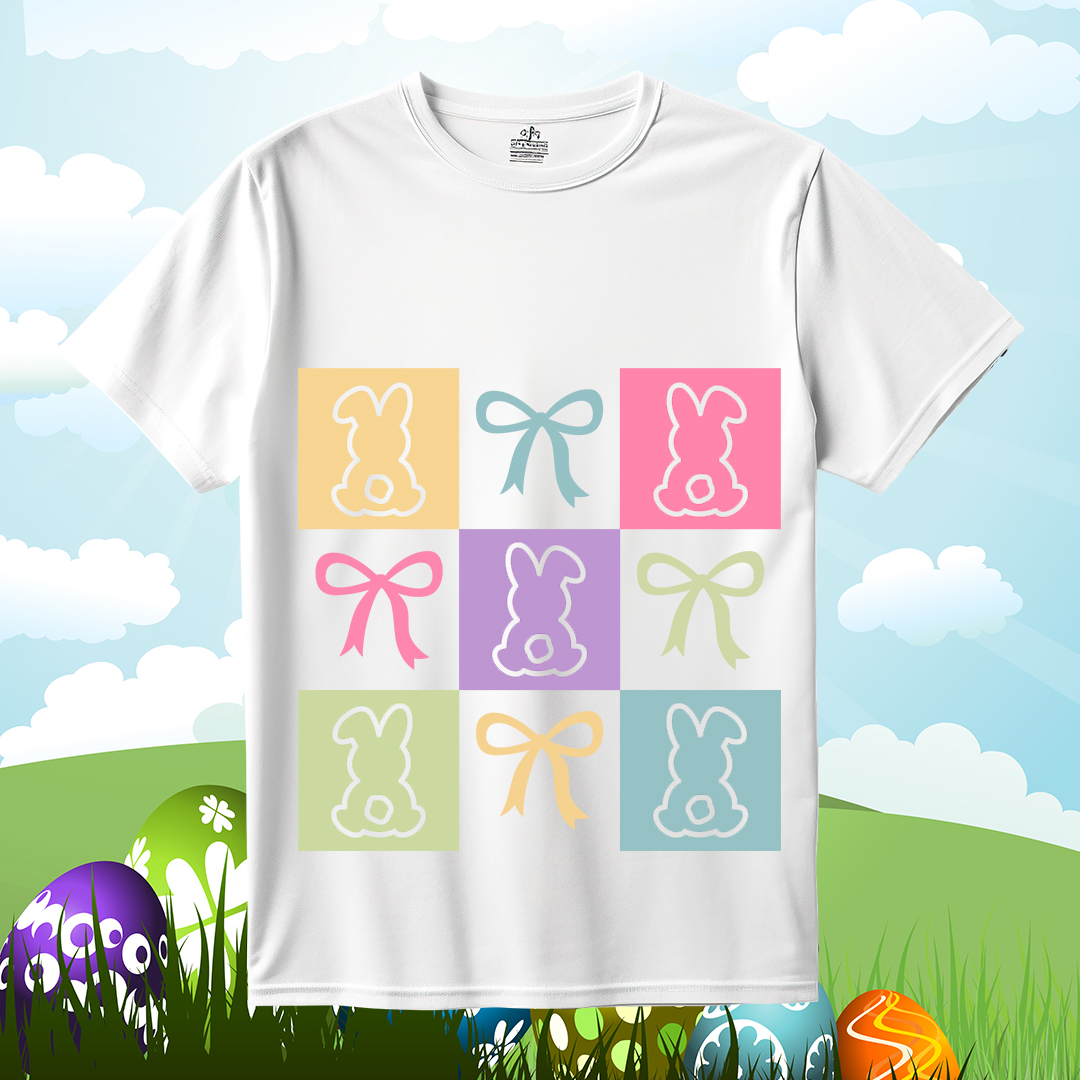 Retro Checkered Easter Coquette