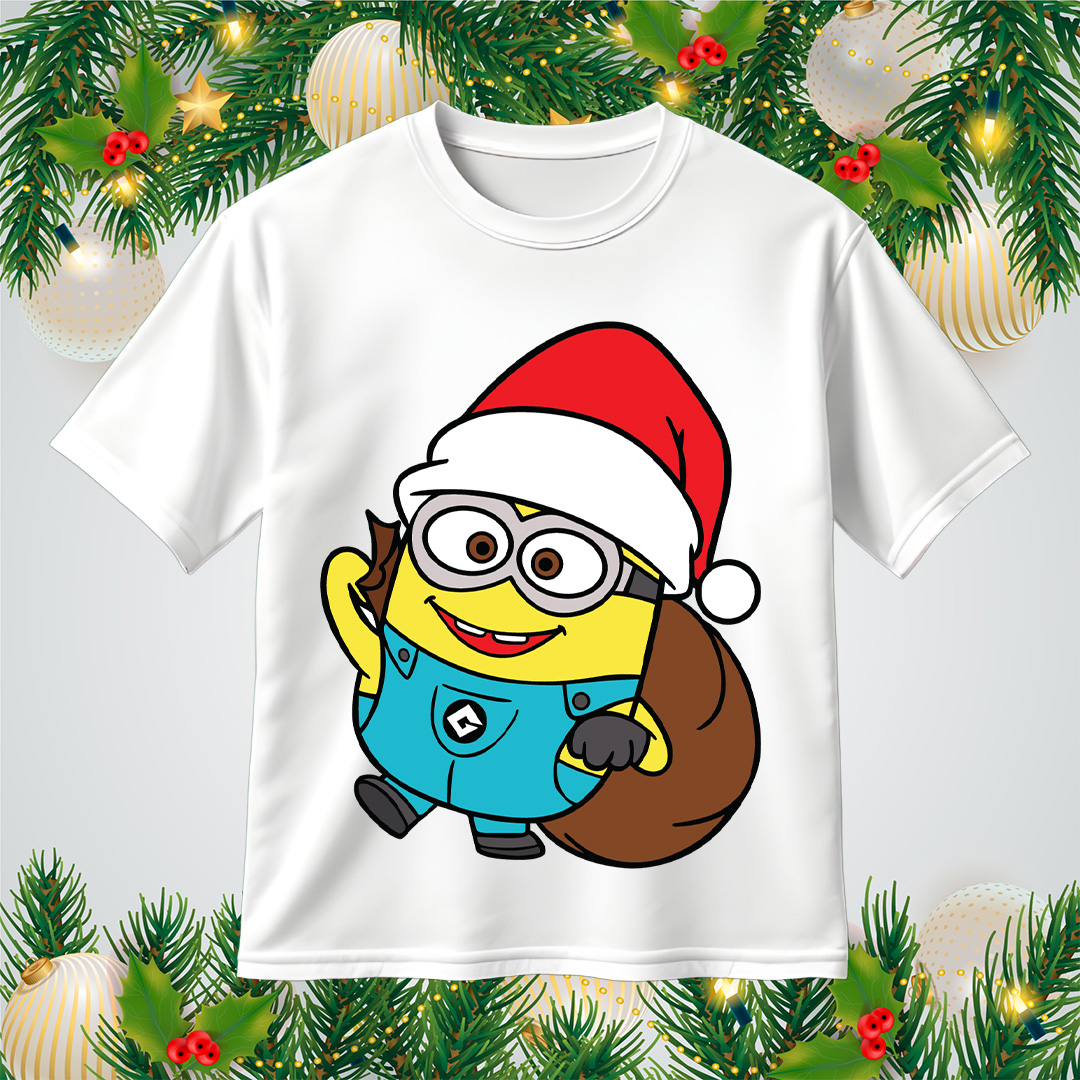 Santa Minion SVG Christmas SVG