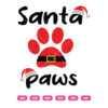 Santa Paws SVG CHristmas SVG