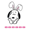 Snoopy Easter Bunny