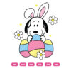 Snoopy Easter Bunny With Eggs