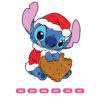 Stitch With Christmas Cookie