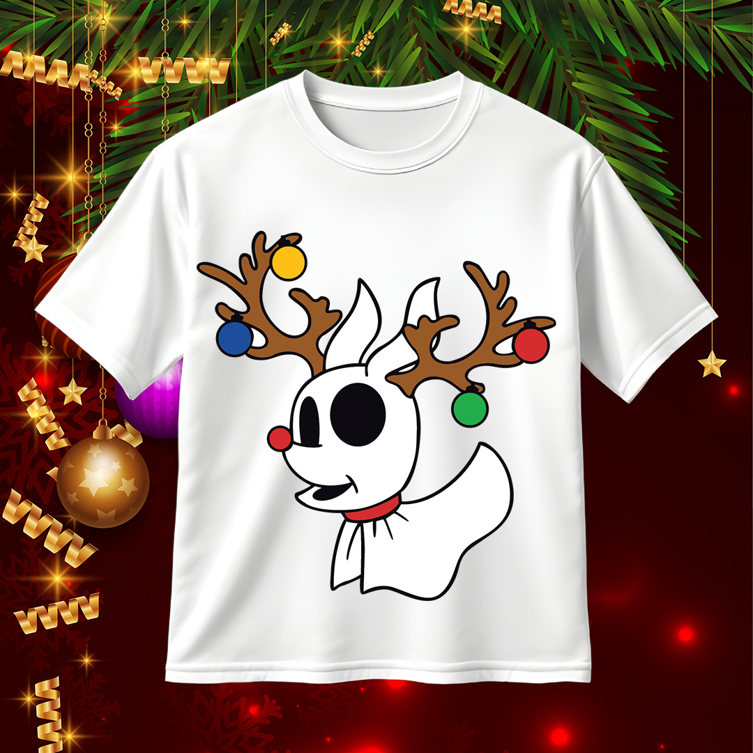 Zero Reindeer SVG Nightmare Before Christmas SVG